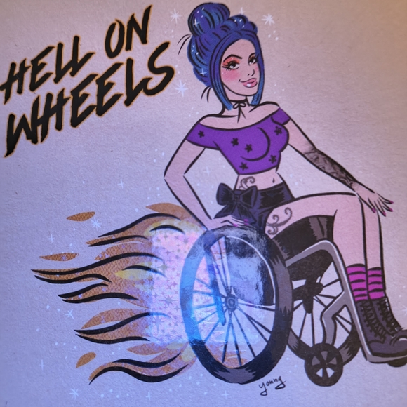 Eyeshadow Palette with Purple and Gold Shades - Picture 14 of 15